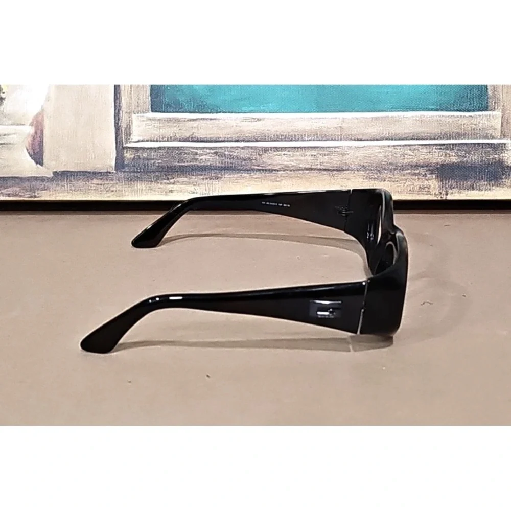 Gucci GG 2432/S 1UF Oval Wrap Black Sunglasses Frame Only 50-19-125